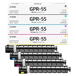 GPR55 GPR-55 High Yield Toner Cartridges Set 4-Pack