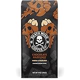 DEATH WISH COFFEE - Chocolate Hazelnut Ground Coffee, Fair Trade (14 oz)