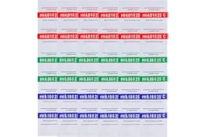 VERENIX 36 Pcs pH Meter Buffer Solution Powder, pH Buffer Calibration Solution Powder, pH Meter Calibration Packets for Precise and Easy use, 4.01pH, 6.86pH and 9.18pH