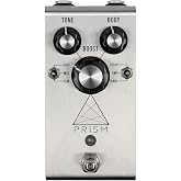 Jackson Audio Prism Buffer, Boost, Preamp, EQ and Overdrive | 3 Boost Modes, Active Bass/Treble EQ +/-15 dB, High-Current Buffer, Stainless Steel Housing