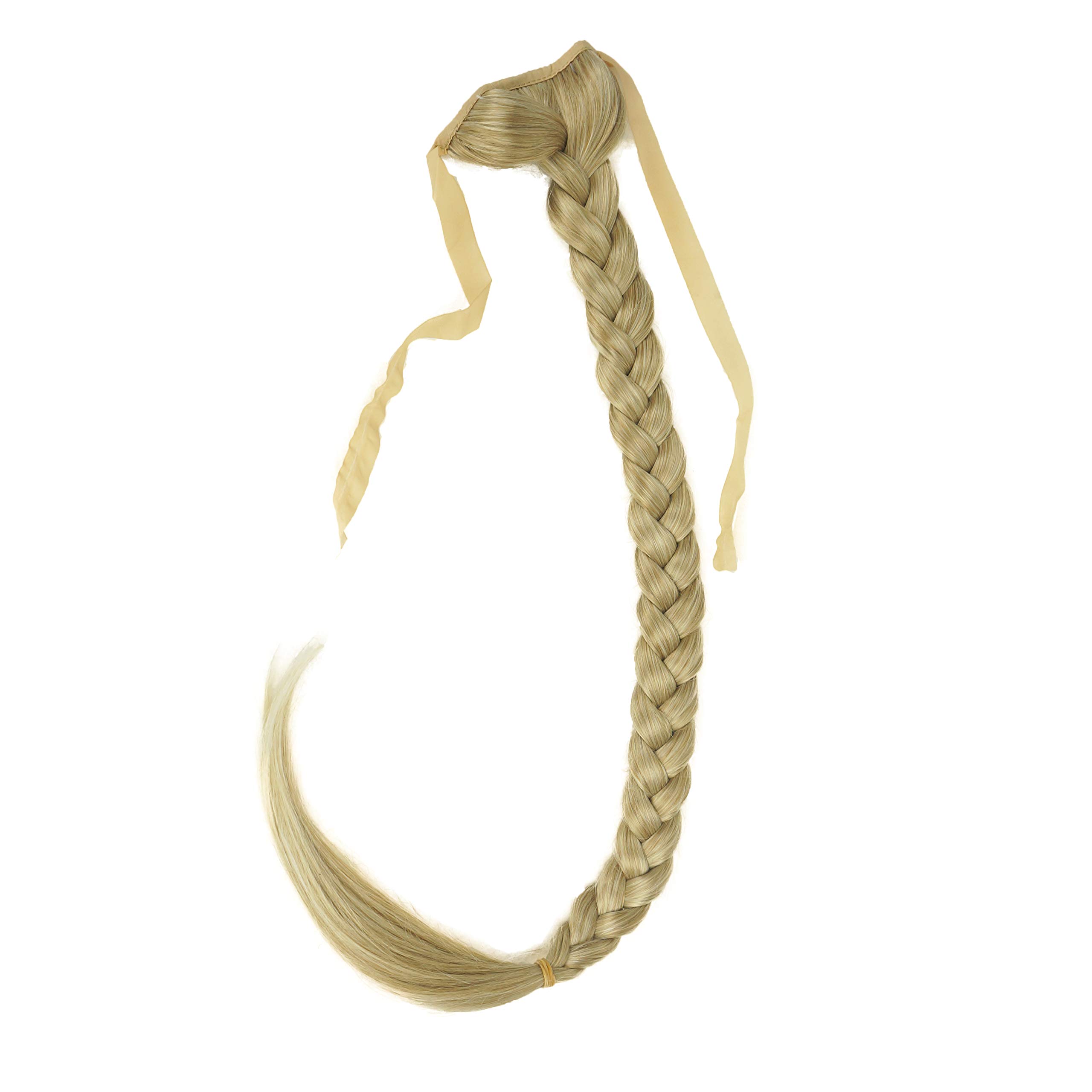 Lydell 24" Long Fishtail Braid Wrap Around Ponytail Extension Synthetic Hairpiece #15BT613 Blonde Mix