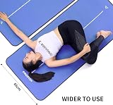 PROIRON Pilates & Yoga Mat Non-Slip Extra Thick 1830mm x 660mm x 10mm Blue view 2
