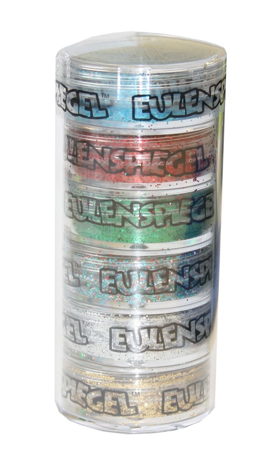 Eulenspiegel 999103 - Polyesterglitzer, Classic Edition, 6-er Set, 6 x 6 g