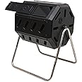 IM4000 Dual Chamber Tumbling Composter (Black)