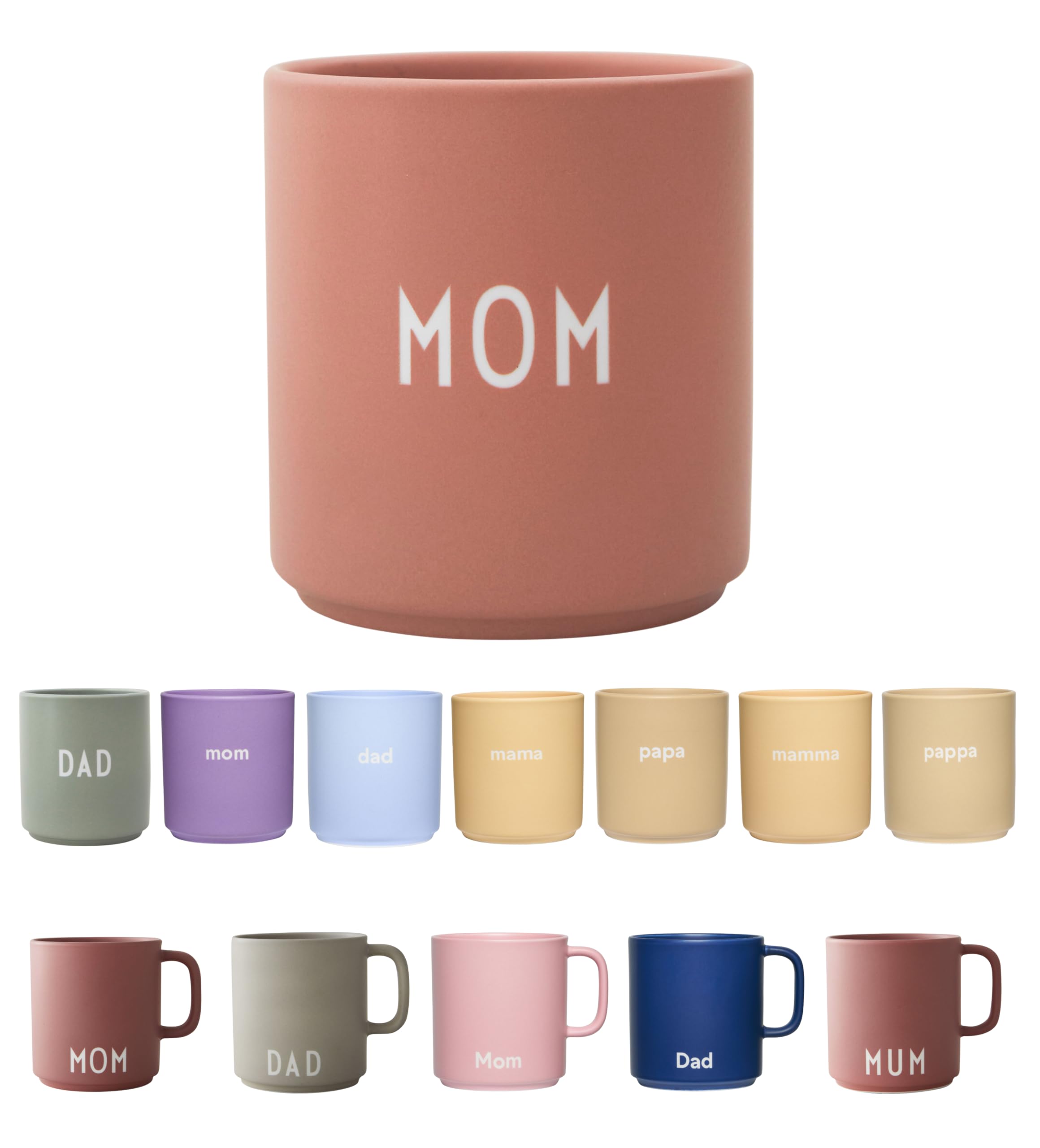 Design Letters Favourite Coffee Cup Mom | Mom Mug | Mummy Gifts | Mom Cup | Gifts for Mom | Porcelain Coffee Mug | Mum Presents | Tea Cup with Engraved Letters | Novelty Mug | Coffee Gifts, 250 Ml