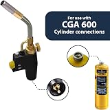 Pipestation 2x Mapp Gas Pro Plus Canisters CGA 600 for Soldering Torch view 4
