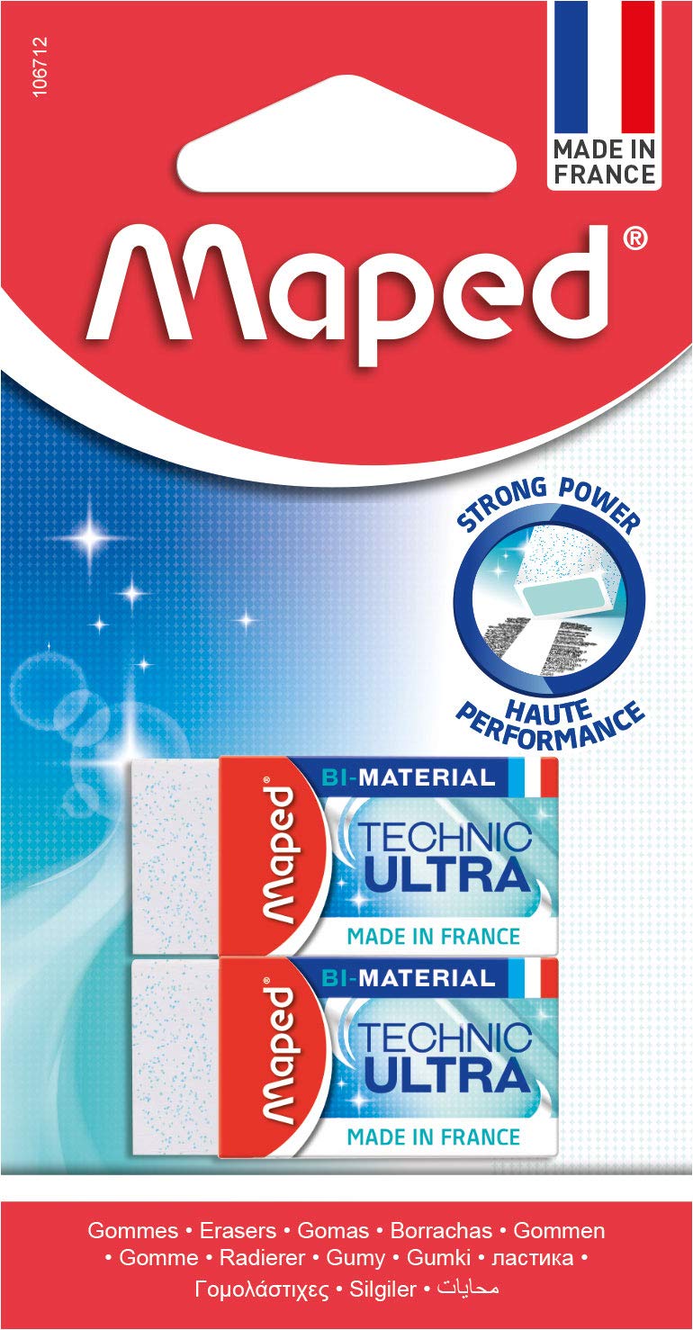 Maped Technic Ultra Mini Sleeved Eraser