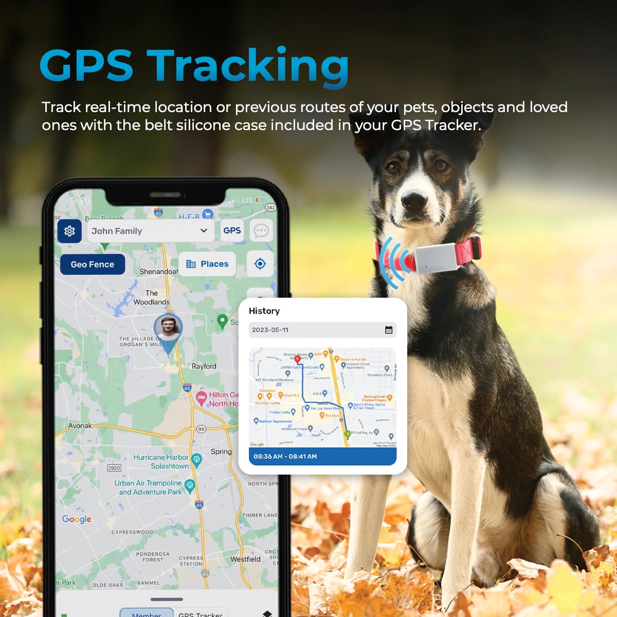 AutoSky GPS Tracker - Small Portable, Splashproof Magnet Mount, North and South America Coverage. 4G LTE Real-Time Tracking for Vehicle, Asset, Fleet, Elderly and More. Subscription is Required