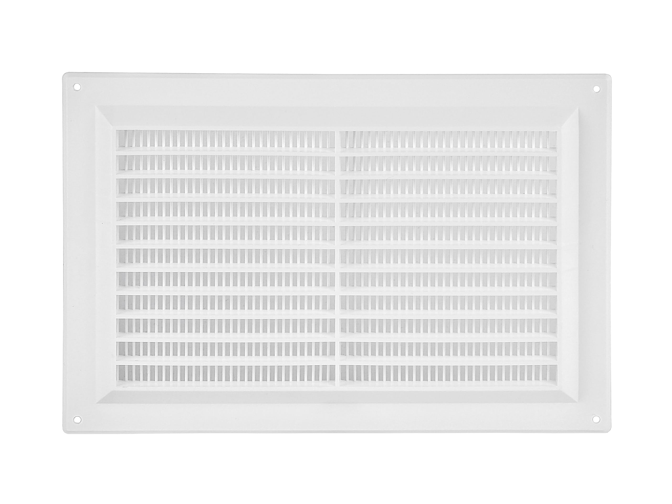 White 250x170mm / 9x6 inch Plastic Air Vent Grille for Walls and Ceilings
