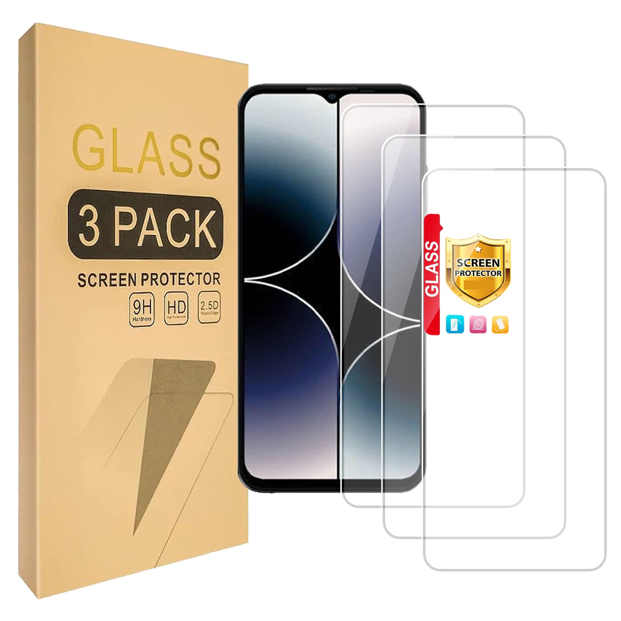 Lucyliy (3 Pack) Compatible with Ulefone Note 16