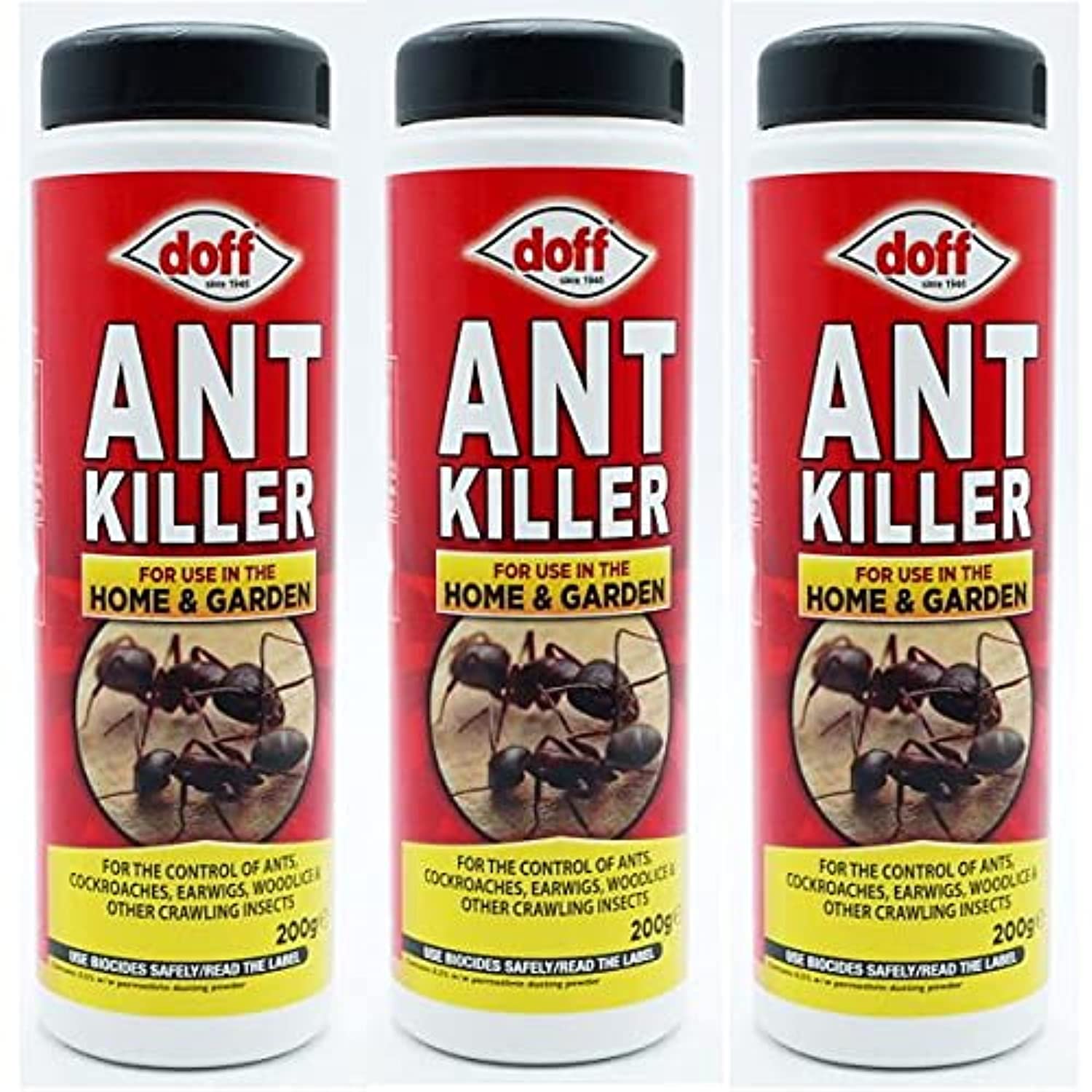 Hob (THREE PACKS) Doff Ant Killer Powder 200g