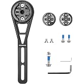 ROCKBROS Out-Front Bike Computer Mount for Garmin &amp; Mainstream | Wahoo Bases,Bryton Bases,Adaptability,Easy Installation,Road Bikes