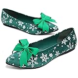 Heel Grand Flats for Women Dressy Christmas Shoes