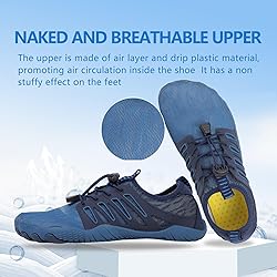 Hike Barefoot Shoes for Women Men, Breathable