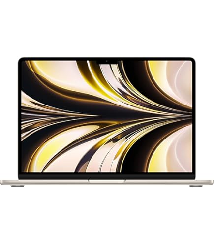Amazon.com: Apple 2022 MacBook Air with M2 chip, 8 core CPU, 10 
