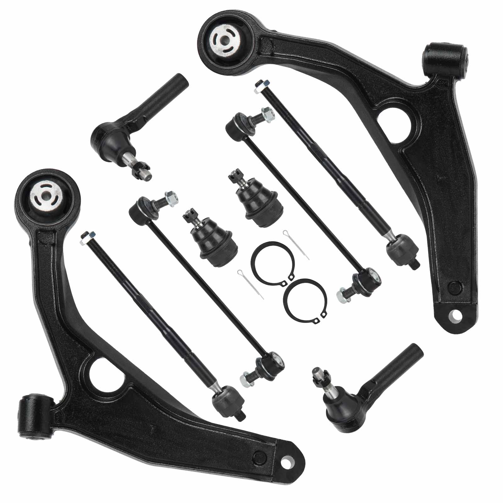 Photo 1 of 10PCS Front Lower Control Arms Suspension Kits Fits for Dodge Journey 2009 2010 2011 2012 2013 2014 2015