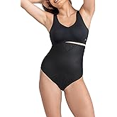 HONEYLOVE Shapewear for Women - ShadowSculpt High-Waist Brief - Tummy Control Underwear
