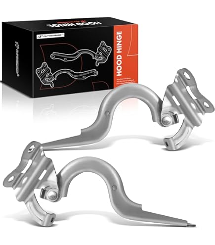 Evan-Fisher Hood Hinges Set Of 2 Hood Hinges For Toyota Prius V - Driver & Passenger Side Left/Right Pair | Evan-Fischer Brand Side Marker Lights For - Foto 3