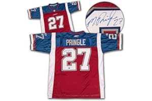 Mike Pringle Signed Montreal Als Style Canadian Football Jersey