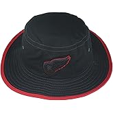 Detroit Red Wings NHL Officially Licensed Bucket Hat Trainer Black Element