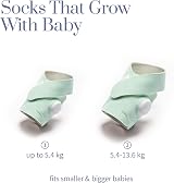 Owlet Smart Sock 3 Baby Monitor Heart Rate Oxygen Sleep Trends 0-18 Months Mint view 5