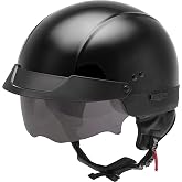 GMAX HH-75 Motorcycle Street Half Helmet
