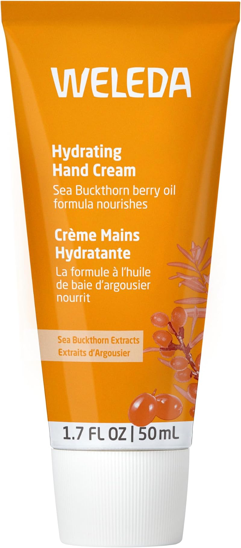 Weleda Sea Buckthorn Hand Cream 50ml for Dry Rough Skin
