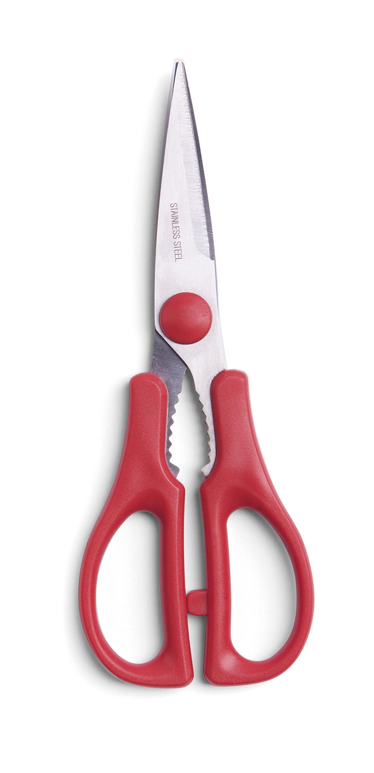 Excelsa Rainbow Multi-Purpose Scissors, Stainless Steel, Red, 19 x 8.5 x 1.5 cm