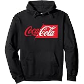 Coca Cola Half Red Half White Logo Pullover Hoodie