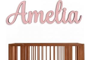 Personalized Nursery Decor - Custom Wooden Name Sign 8"- 35" WIDE - Kids Room Boho Decor - Gender Neutral For Baby Girl or Bo