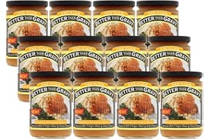 Better Than Gravy Roasted Chicken Gravy, with Perfect Blend of Herbs and Spices, 12 Ounce Jar (Pack of 12)