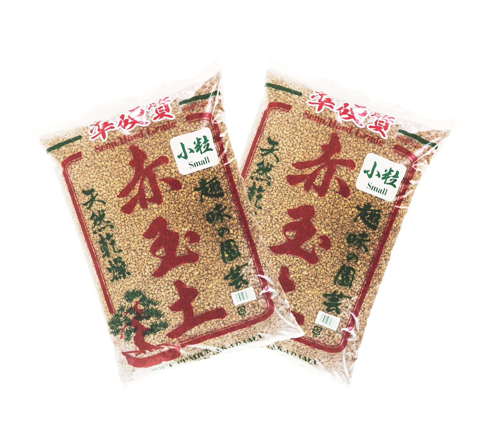 準硬質赤玉土 18L 2袋（36L) 小粒 プロも使う型崩れしにくい赤玉土です 植木鉢 鉢 バラ ばら 薔薇 園芸 庭 ガーデニング の商品画像