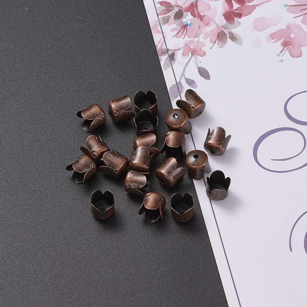 Save Up To 70 Fashewelry pcs 4 Petal Flower Bead Caps End Caps Metal Tibetan Loose Beads Spacers For Diy Craft Jewelry Making 6 5x7mm Platinum Fashion Labens Ct Utfpr Edu Br