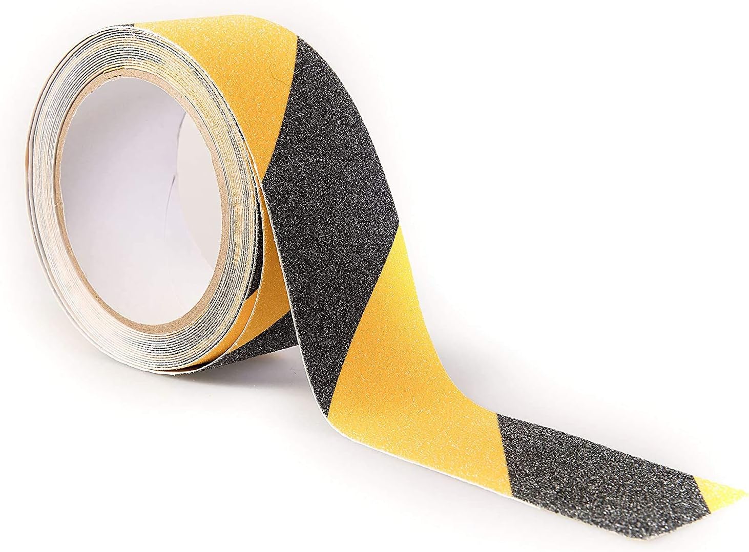GTSE 50mm x 5m Black/Yellow Anti Slip Tape, High Traction, Strong Grip Abrasive, Non Skid Tape for Indoor/Outdoor Use