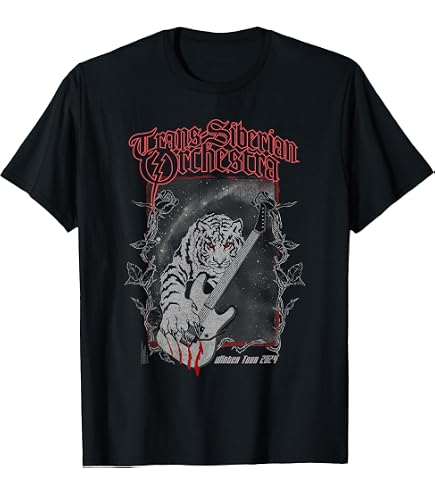 Amazon.com: Trans-Siberian Orchestra Guitar Globe T-Shirt