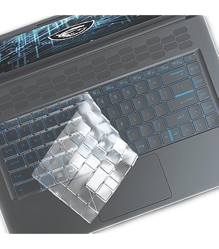 Housse De Clavier TPU Transparente Pour MSI Vector 16, Pulse 16, Katana 15, Etc. (Modèles 2025) - Imperméable, Anti-Poussière - Ajustement Parfait