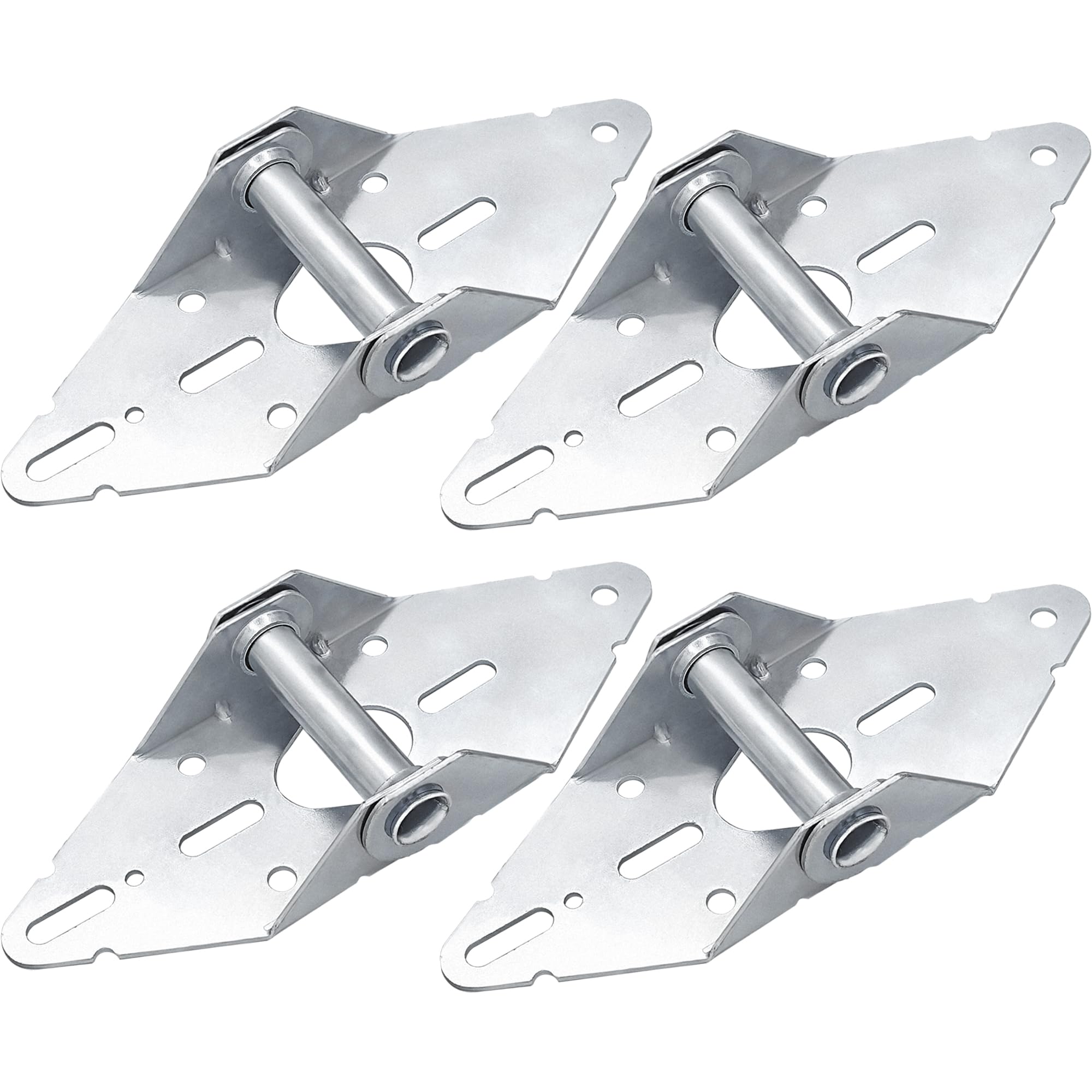 Garage Door Hinge, Garage Door Hinges #1 with Galvanized Finish, Residential/Light Commercial Garage Door Replacement, 14-Gauge Steel #1, 4 Packs