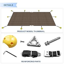 E&K 12'x12' Pool Cover for Inground