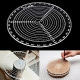 Lanfly 200MM Woodturning Center Finder Acrylic Circle Drawing Tool Woodworking view 6