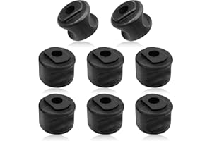 Pleoos 8Pcs Rear Stabilizer Support Bushing Kit Compatible with Polaris Sportsman 335 400 450 500 550 570 600 700 800 & Ranger/Worker Models Replaces 5432119, 5436576, 5435323