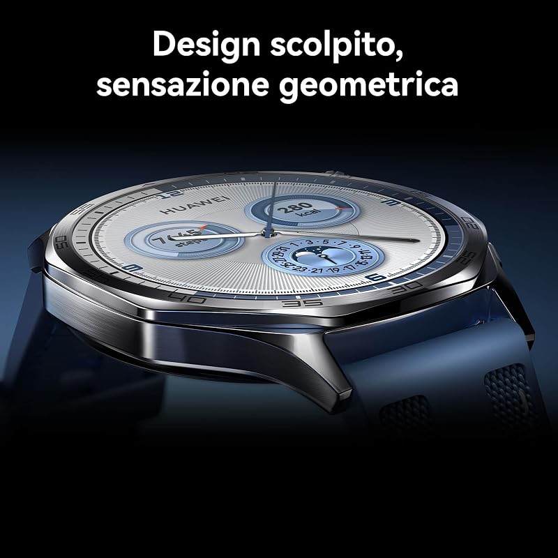 WATCH GT 5 46mm Smartwatch, Design Elegante, Nero