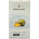 Tam Chau Artichoke Ginger Tea Bag - Box of 25 Teabags - Tra Tui Loc Atiso Gung 50 Gram (1.7 oz)