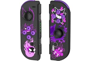 HUPEND Controllers for Nintendo Switch, Replacement L/R Controller for Switch Support Wake up/Screenshot/Motion Control Gen02