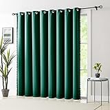 Blackout Patio Sliding Door Curtains Green Pom Pom