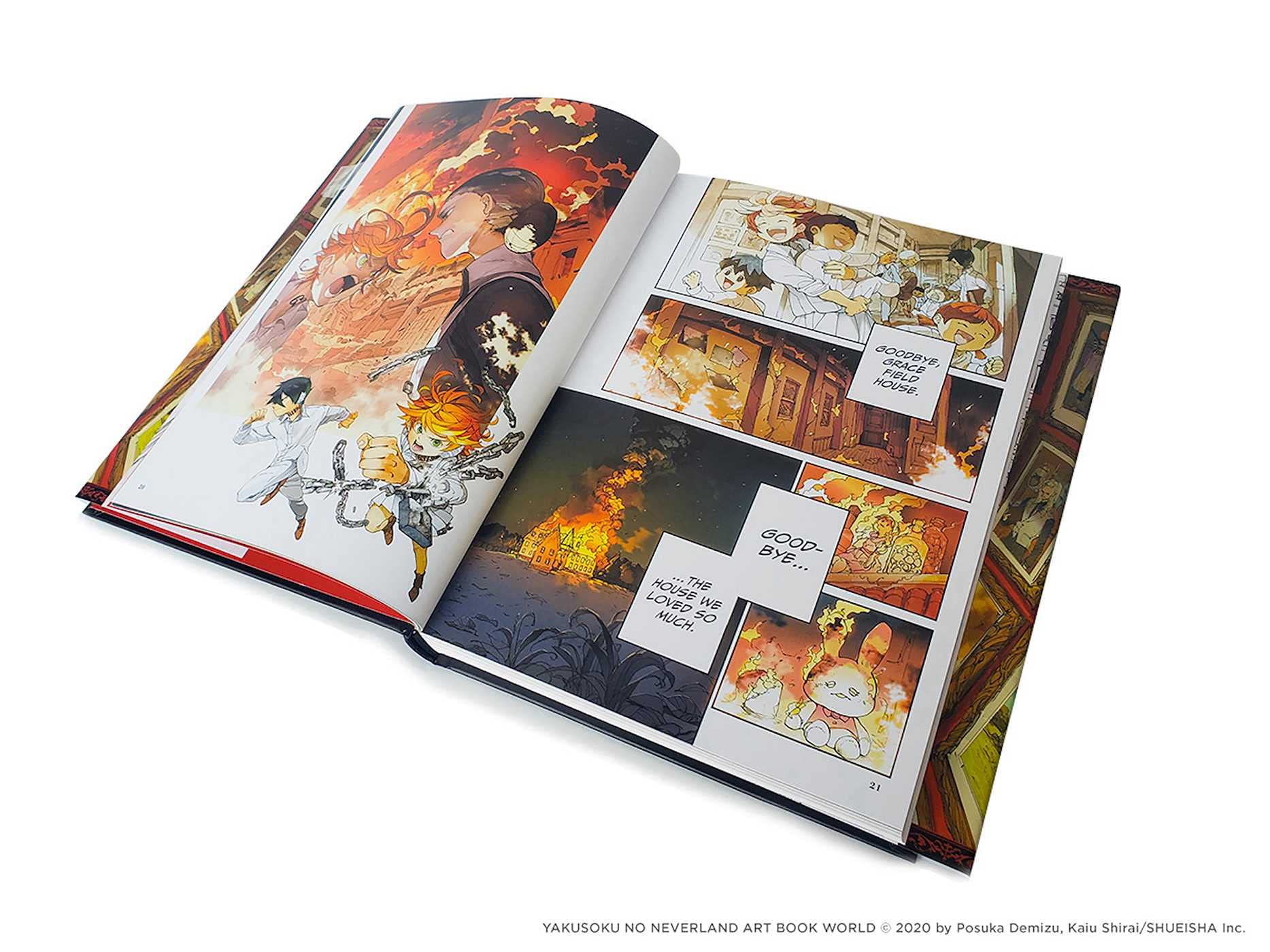 Promised Neverland: Art Book World