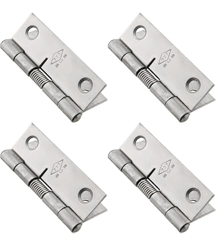 2Pcs 2 Inch Stainless Steel Flat Hinge Cabinet Doo... – Vicedeal