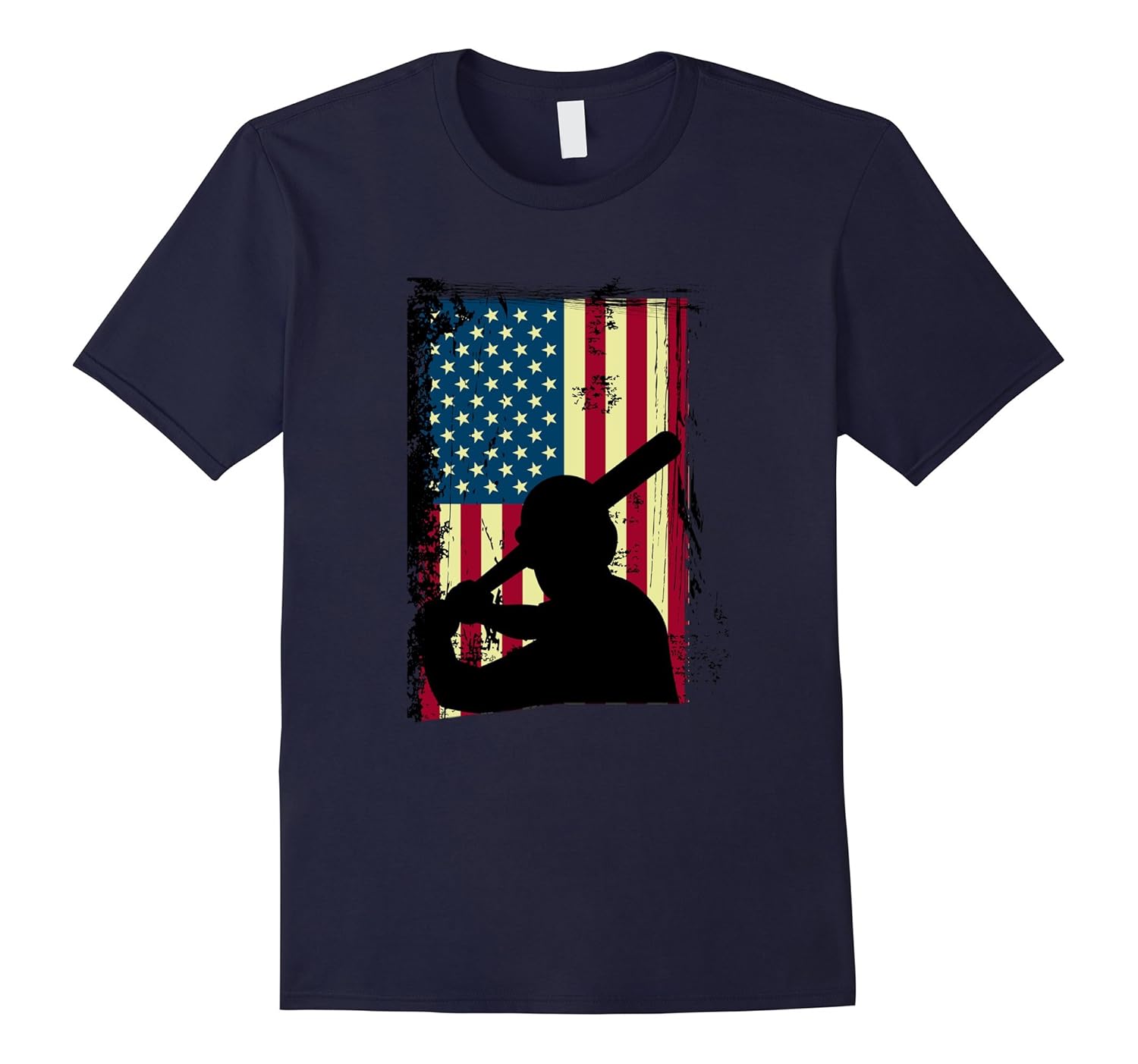 Baseball Player Baseball Flag T Shirt Gift For Baseball Love-Rose