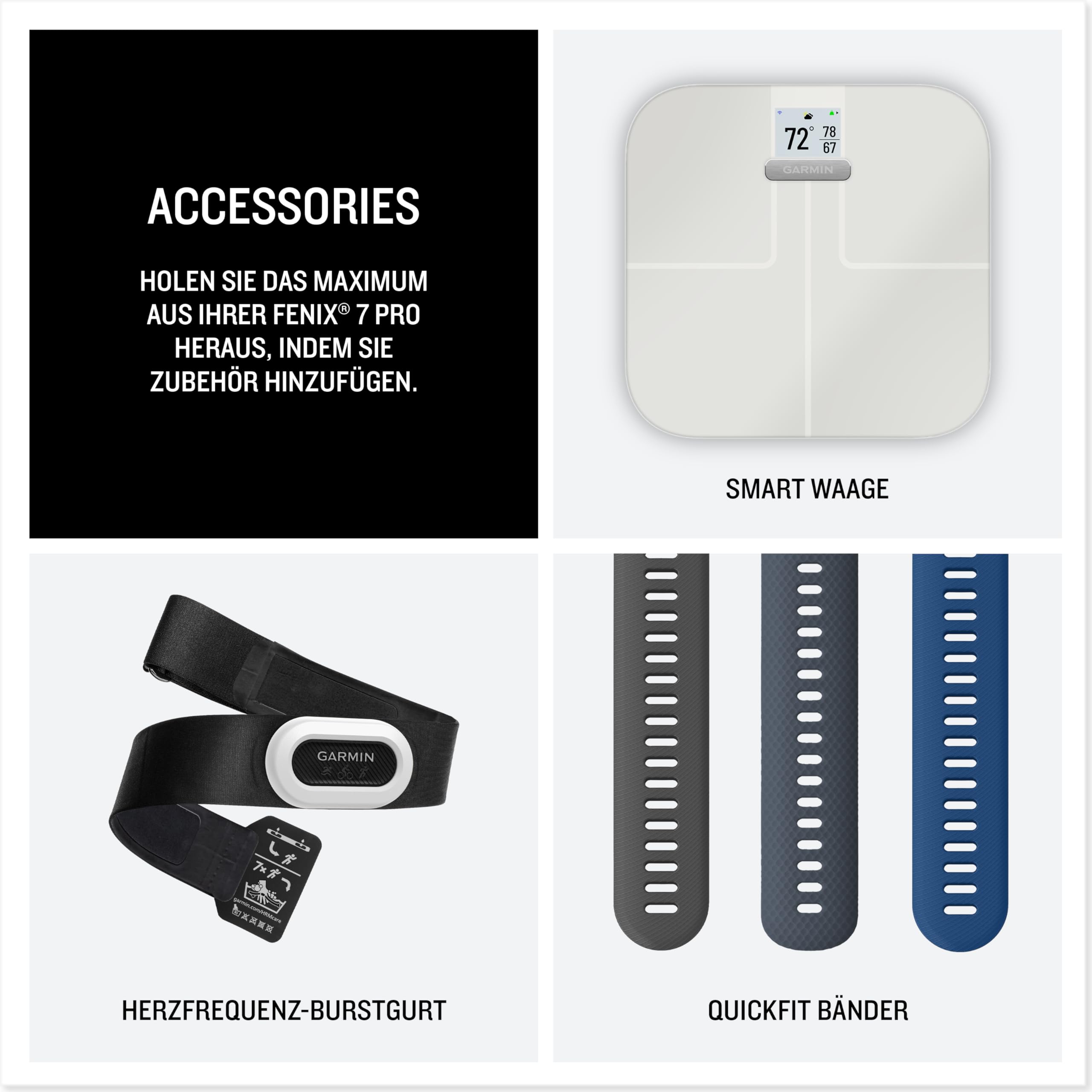 Garmin fēnix 7X Pro – GPS-Multisport-Smartwatch mit Solarladelinse, Farbdisplay und Touch-/Tastenbedienung, TOPO-Karten, über 60 vorinstallierte Sport-Apps, Music Pay 7