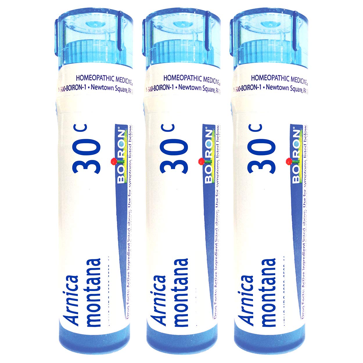 Photo 1 of Boiron Arnica Montana 30C Homeopathic Medicine for Muscle Pain and Stiffness - Pack of 3 (240 Pellets)