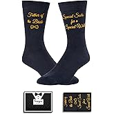 HAPPYPOP Wedding Gifts for Men - Groom Gifts from Bride, Father of the Bride Socks